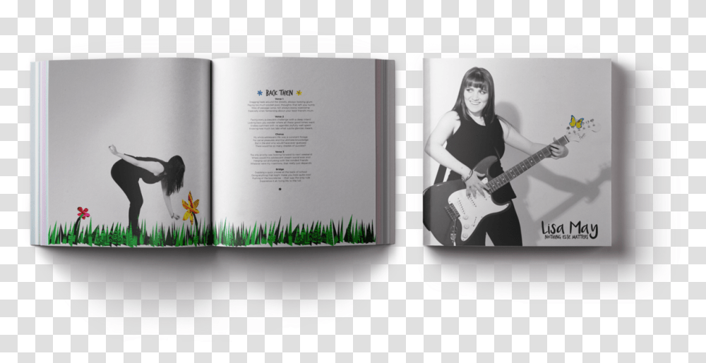 Packagingalbum Design Amp Book Design Graphic Design, Guitar, Leisure Activities, Musical Instrument, Person Transparent Png