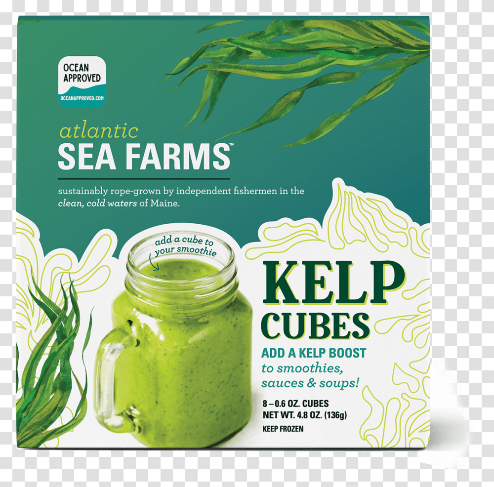 PackClass Kelp Cubes, Juice, Beverage, Drink, Smoothie Transparent Png