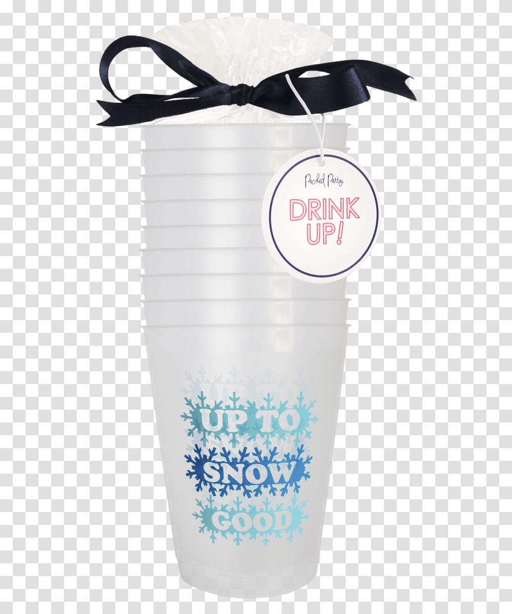 Packed Party Up To Snow Good Cup Stack Drinkware Packed Party Inc., Bottle, Shaker, Cosmetics Transparent Png