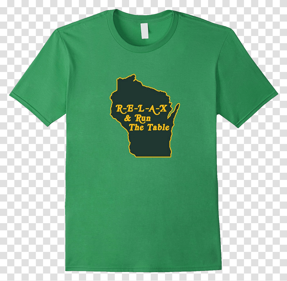 Packers Must Do To Run The Table Green Mental Health Ribbon T Shirt, Clothing, Apparel, T-Shirt Transparent Png