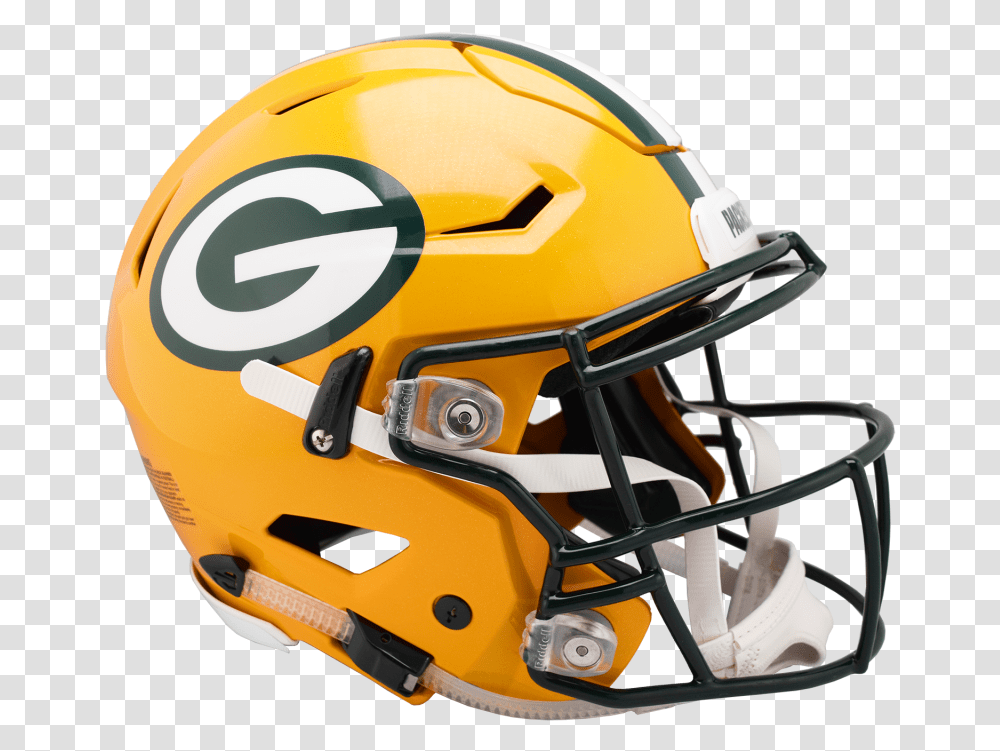 Packers Speed Flex Helmets Nfl Speedflex Helmet, Apparel, Football Helmet, American Football Transparent Png