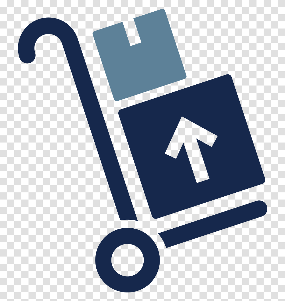 Packing And Removals Icon, Shopping Cart Transparent Png