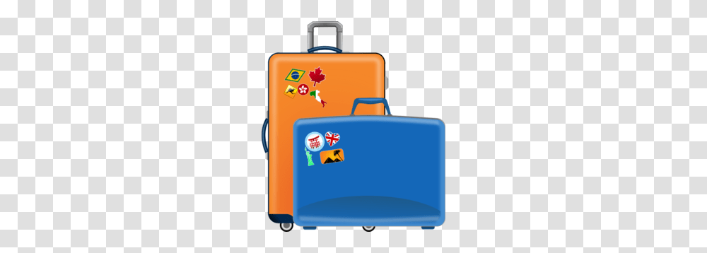 Packing Holiday Art Clipart, Luggage, First Aid, Suitcase Transparent Png