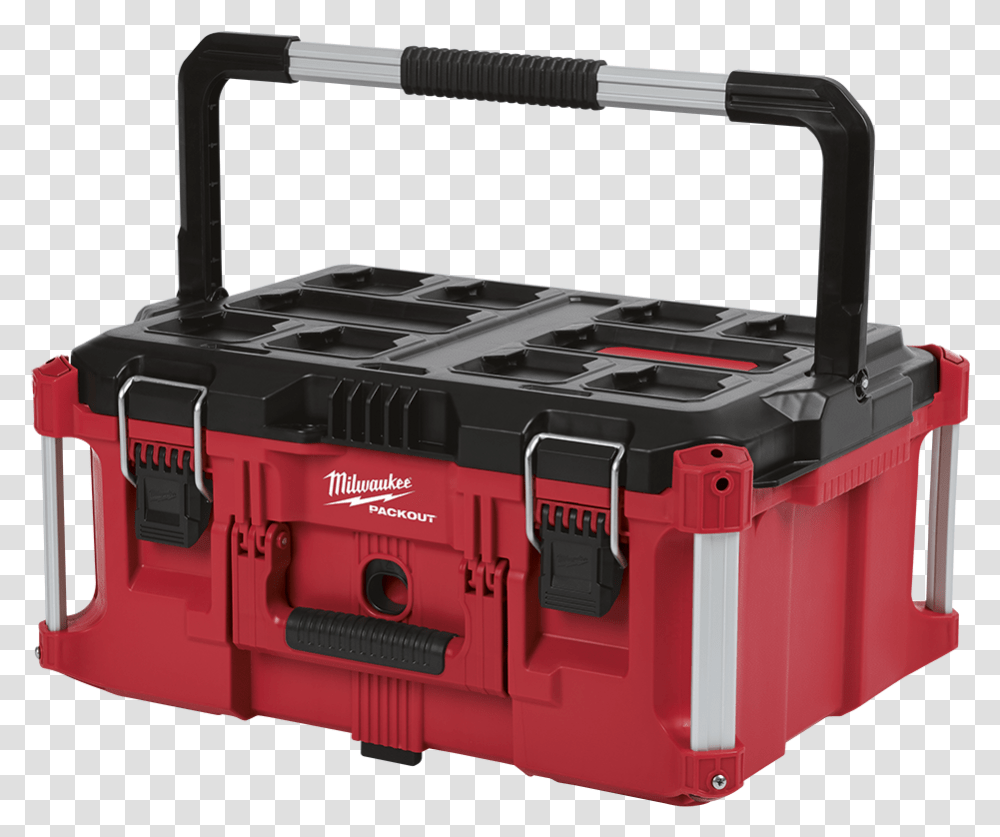 Packout Large Tool Box Milwaukee Packout Tool Box, Fire Truck, Vehicle, Transportation, Machine Transparent Png