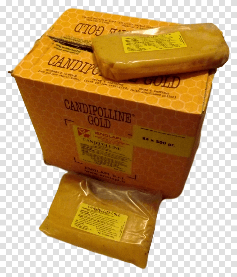Packs Of Candipolline Gold 500g 25 Off Best Before 17th March 2020 Box, Food, Carton, Cardboard, Butter Transparent Png