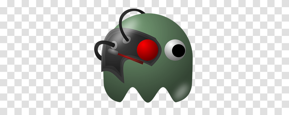 Pacman Person, Green, Helmet Transparent Png