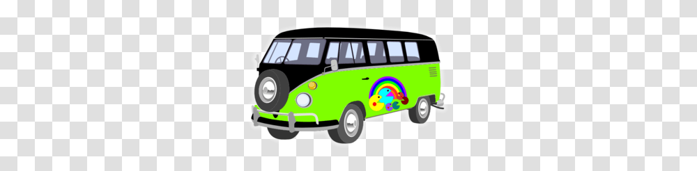 Pacman Camper Van Clip Art, Minibus, Vehicle, Transportation, Tour Bus Transparent Png