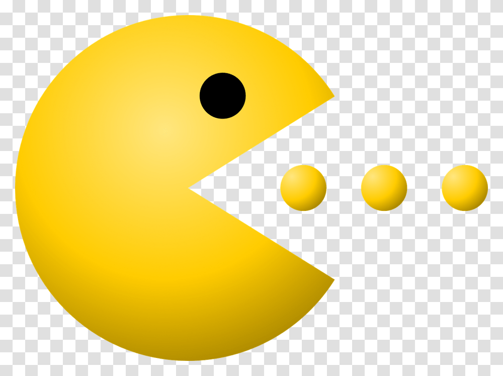 Pacman Clipart, Pac Man, Balloon Transparent Png