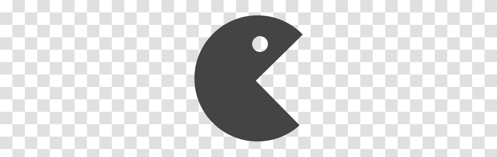 Pacman, Game, Moon, Outer Space, Night Transparent Png
