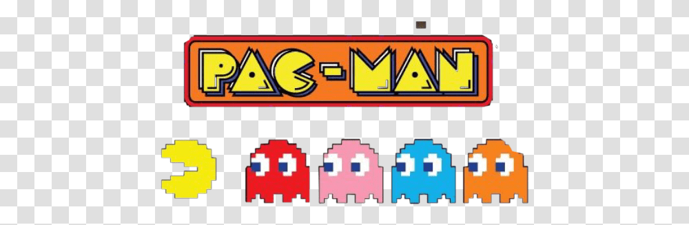 Pacman Games Videogames Vintage Freetoedit Pac Man Logo Transparent Png