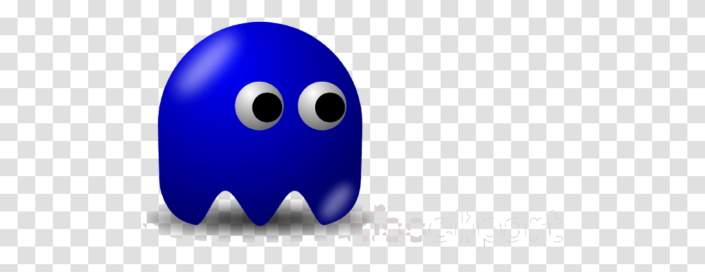 Pacman Ghost Blue Clipart Ms Pac Man The New Adventures Bambu Runcing, Disk, Apparel Transparent Png