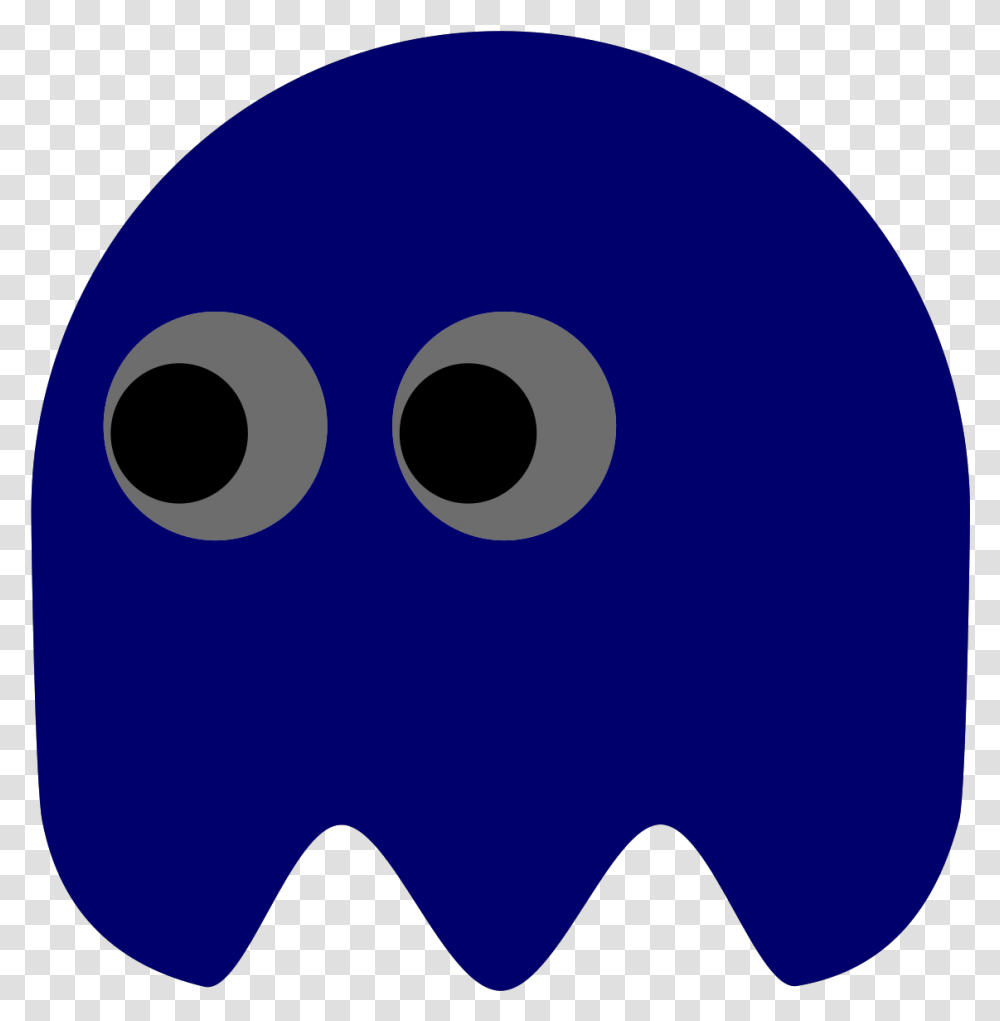 Pacman Ghost Left Looking Svg Vector Dot, Disk, Pac Man Transparent Png
