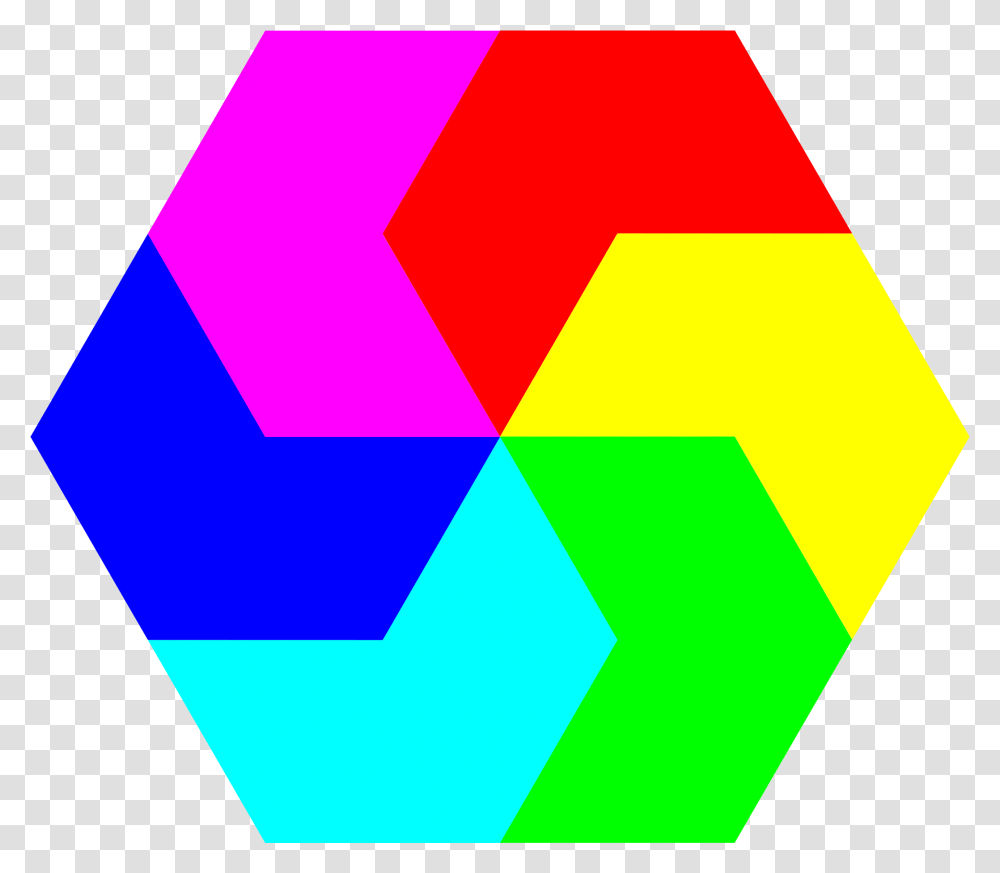 Pacman Hexagons Clip Arts Clip Art, Logo, Trademark Transparent Png