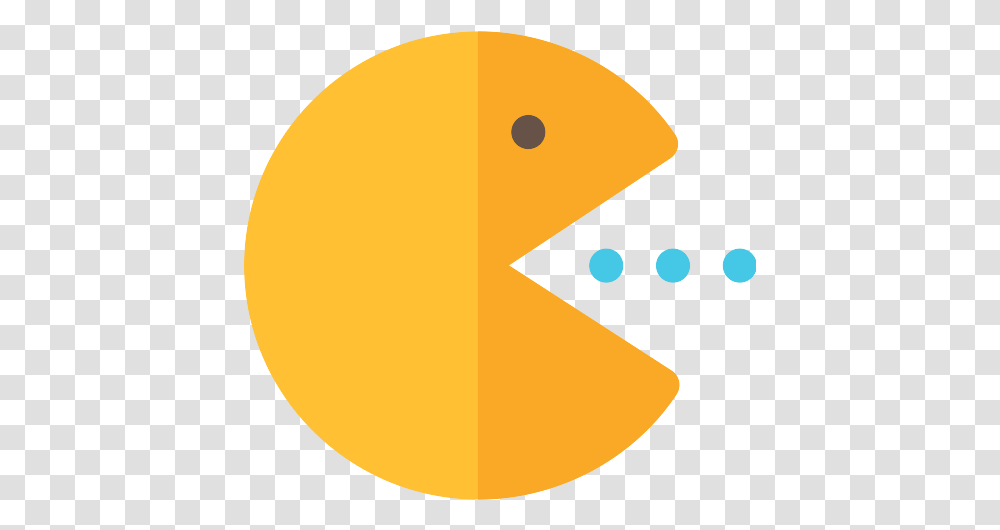 Pacman Icon Circle, Pac Man, Balloon Transparent Png