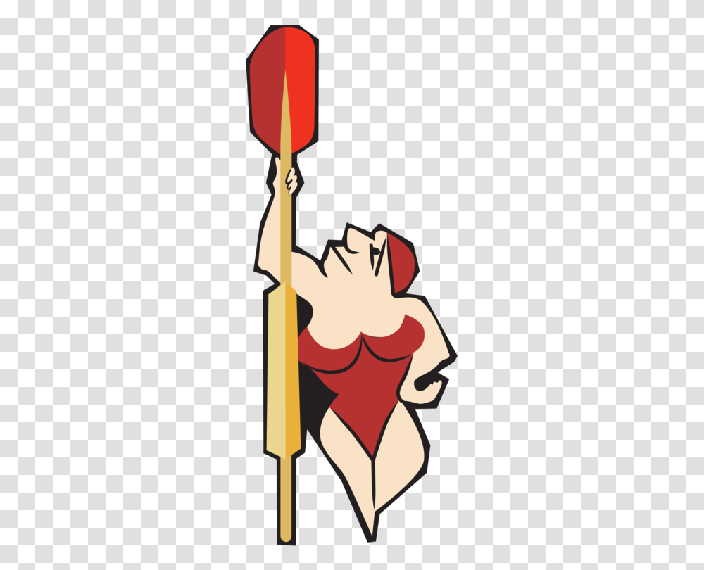 Paddle Rowing Oar Boat Canoeing And Kayaking, Spear, Weapon, Weaponry, Trident Transparent Png