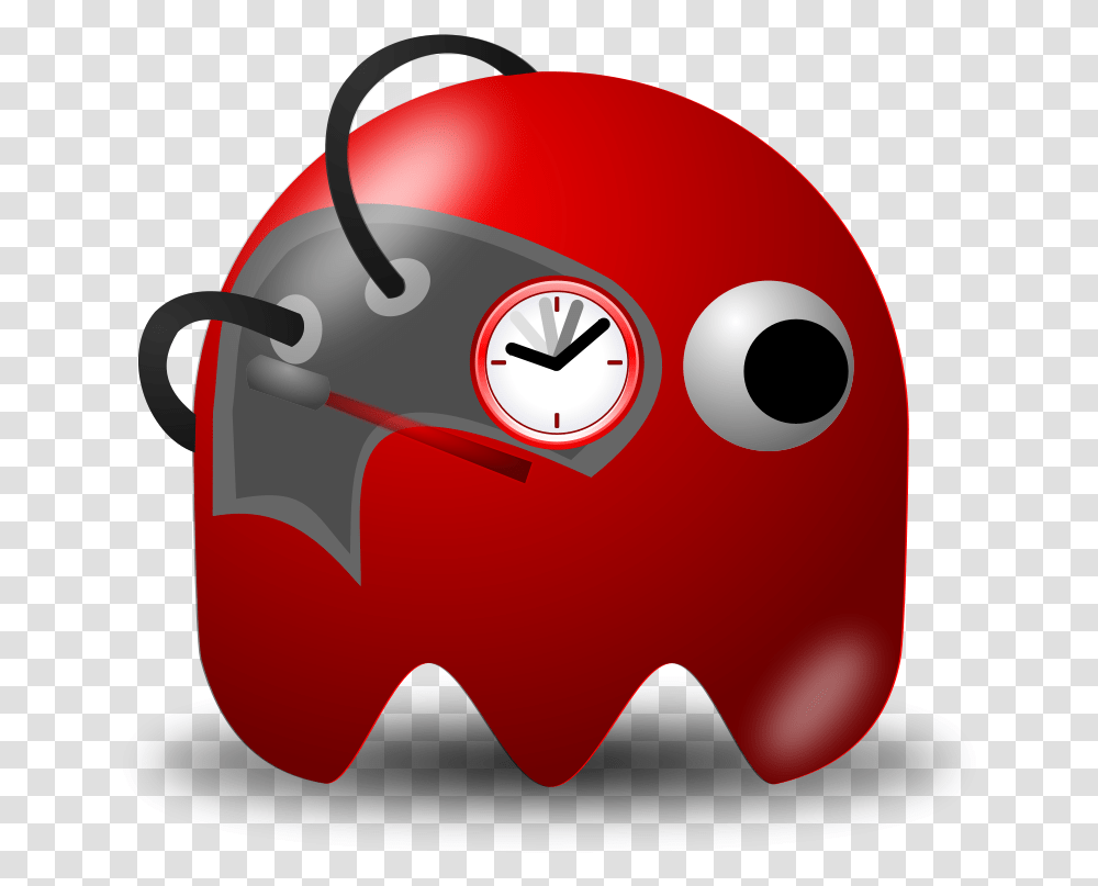 Padepokan Real Timer Svg Clip Arts Devil Pac Man Ghost, Weapon, Weaponry, Bomb, Analog Clock Transparent Png