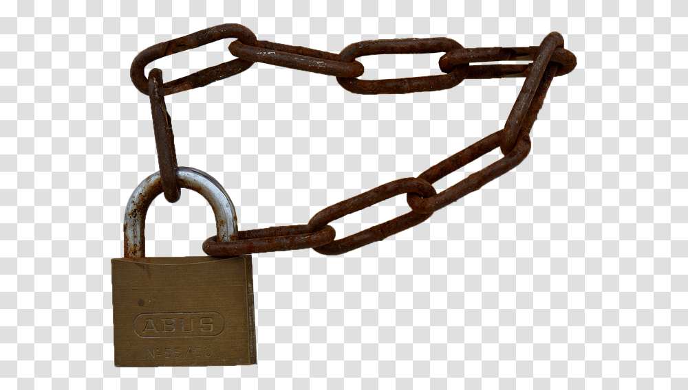 Padlock Chain Castle Isolated Secure Security Zamok Na Cepi, Bow, Gun, Weapon, Weaponry Transparent Png