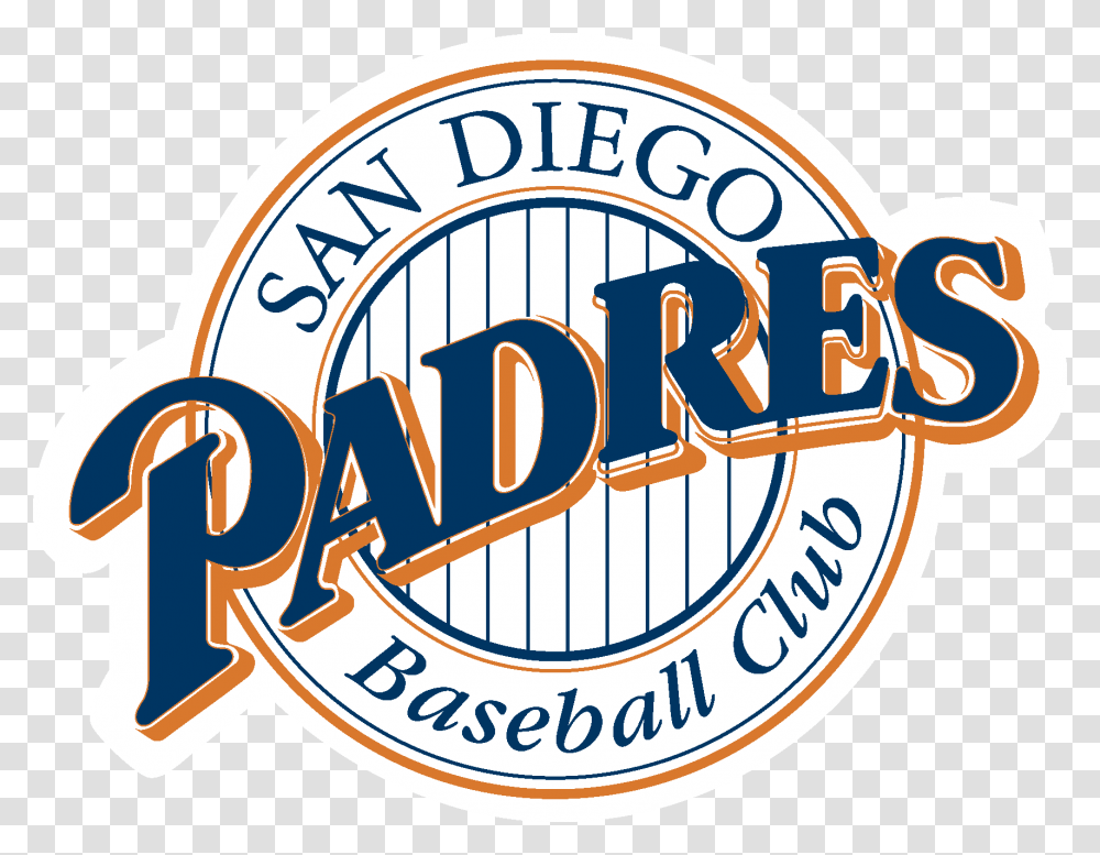 Padres De San Diego Logo, Trademark, Badge Transparent Png