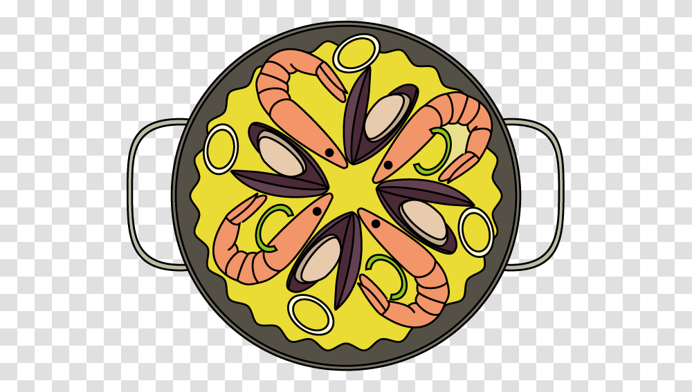 Paella Clipart Food And Wine, Meal, Dish, Floral Design Transparent Png