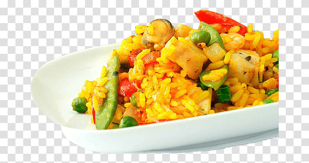 Paella Download Fry Rice Images, Plant, Food, Meal, Dish Transparent Png