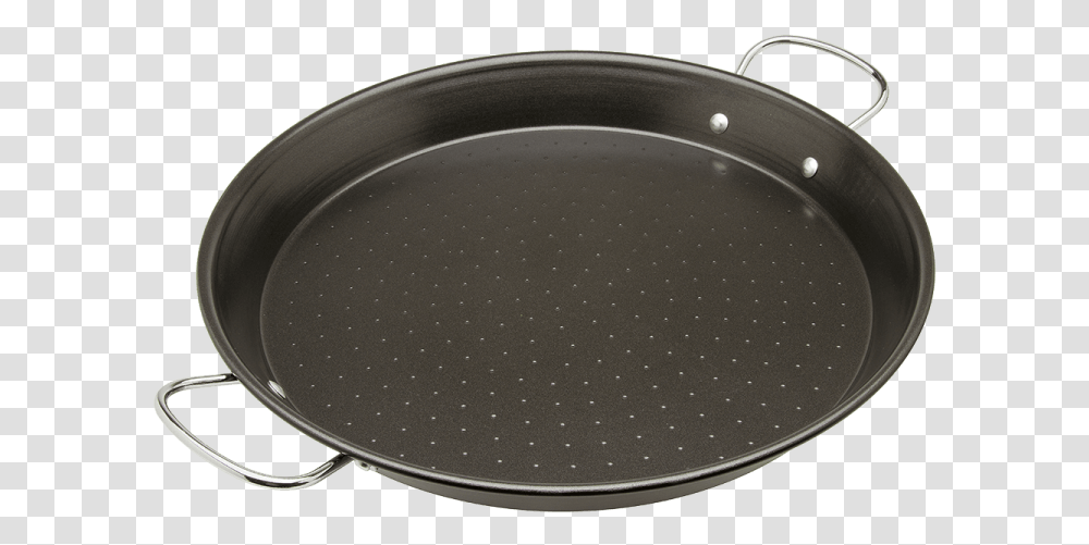 Paella Pan In Grey Red Non Stick Carbon Steel Paella Pan, Frying Pan, Wok, Mouse, Hardware Transparent Png
