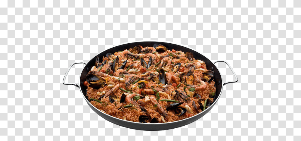Paella Pan Spain, Meal, Food, Dish, Lunch Transparent Png