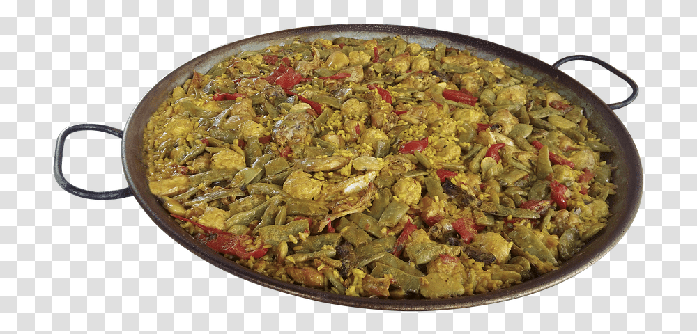 Paella Power Mediterranean Cuisine Food Paella, Meal, Dish, Pizza, Platter Transparent Png