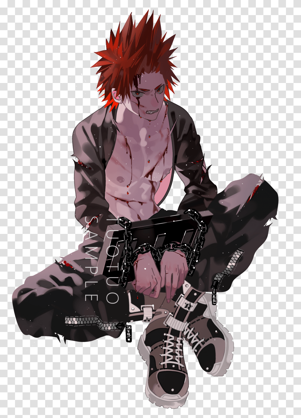 Page 1 Zerochan Anime Image Board Kirishima Fanart, Manga, Comics, Book, Person Transparent Png