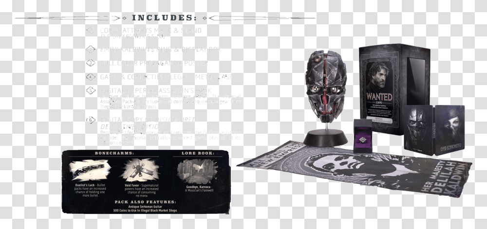 Page Banner Dishonoured Collector's Edition, Flyer, Poster, Advertisement, Appliance Transparent Png