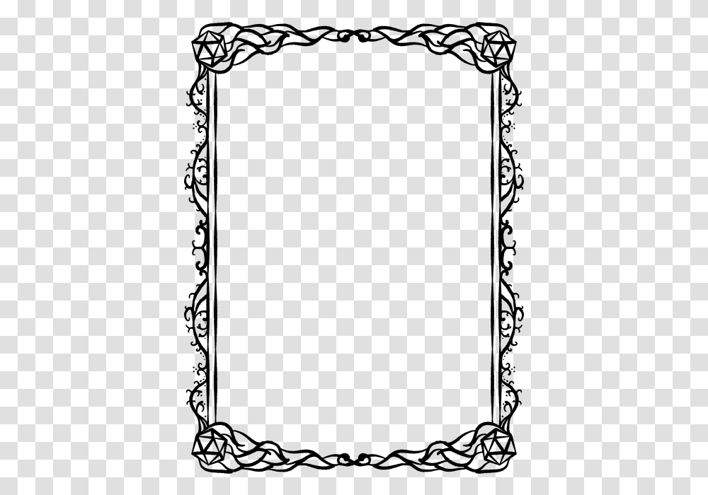 Page Border, Gray, World Of Warcraft Transparent Png