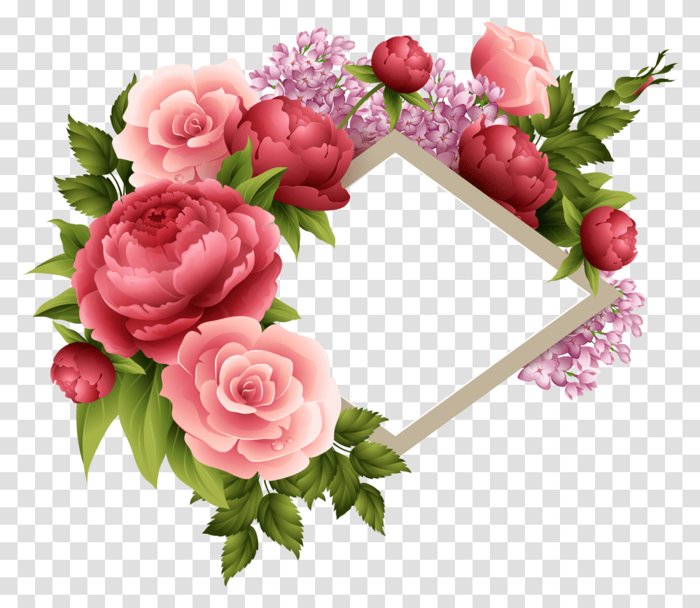 Page Design Peonies Floral Wreath Frames Clip Art Beautiful Women's Day Quotes, Plant, Flower, Blossom Transparent Png