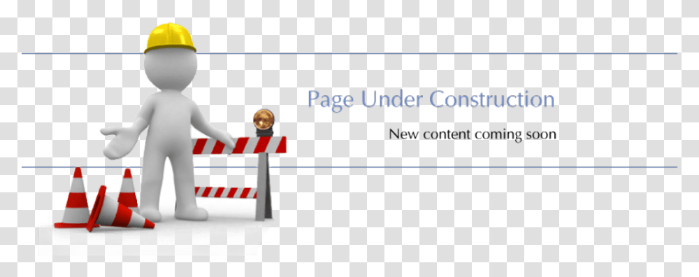 Page Under Construction Coming Soon, Fence, Barricade, Person, Human Transparent Png