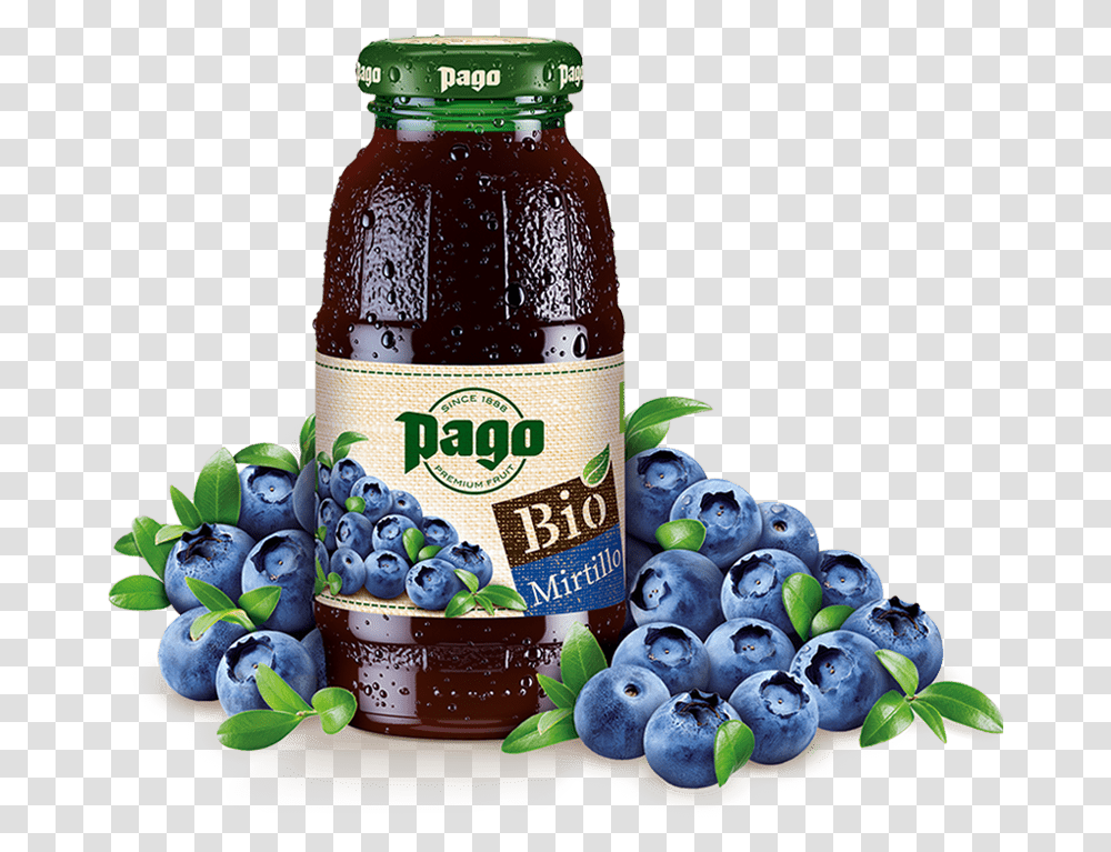 Pago International Zumo Pago Melocoton, Food, Plant, Blueberry, Fruit Transparent Png
