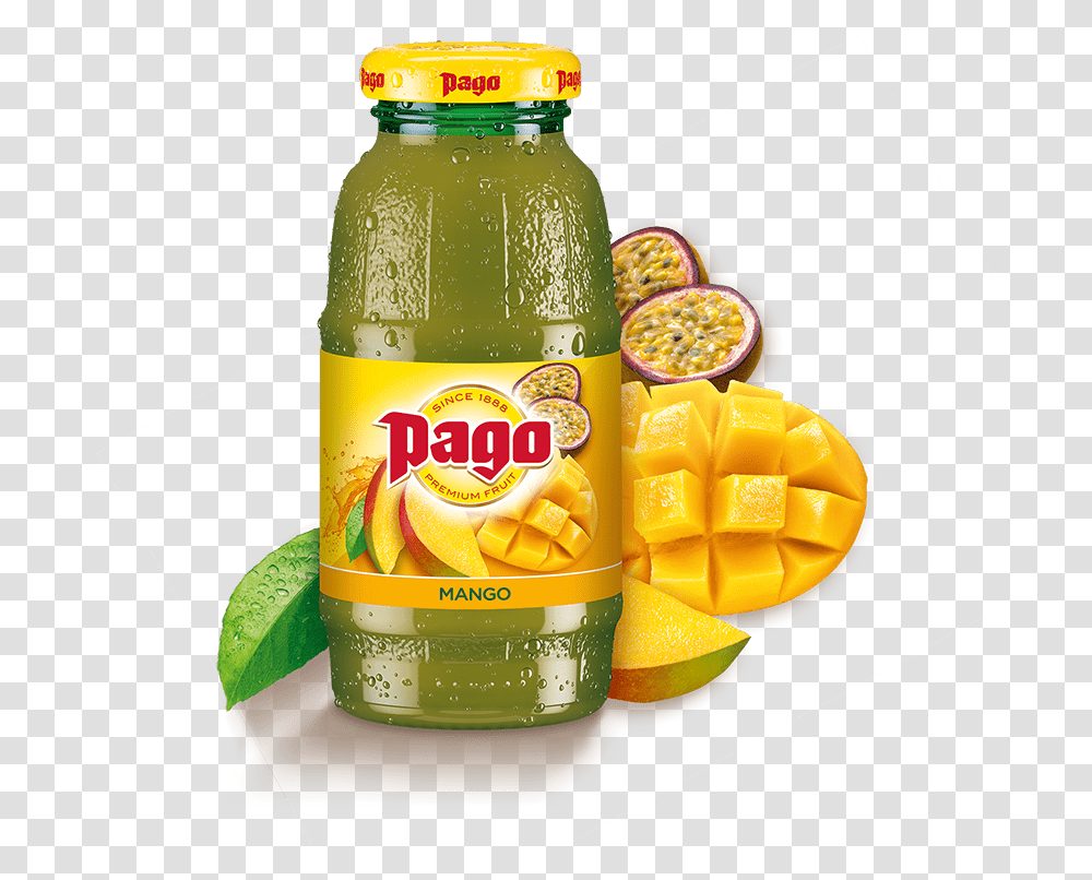 Pago Mango Pago Juice, Plant, Beverage, Fruit, Food Transparent Png