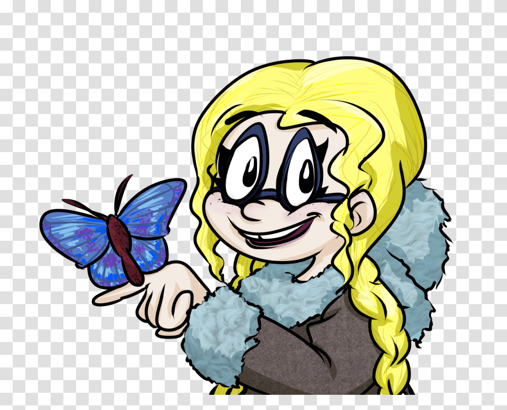 Paige With Butterfly, Outdoors, Hand Transparent Png