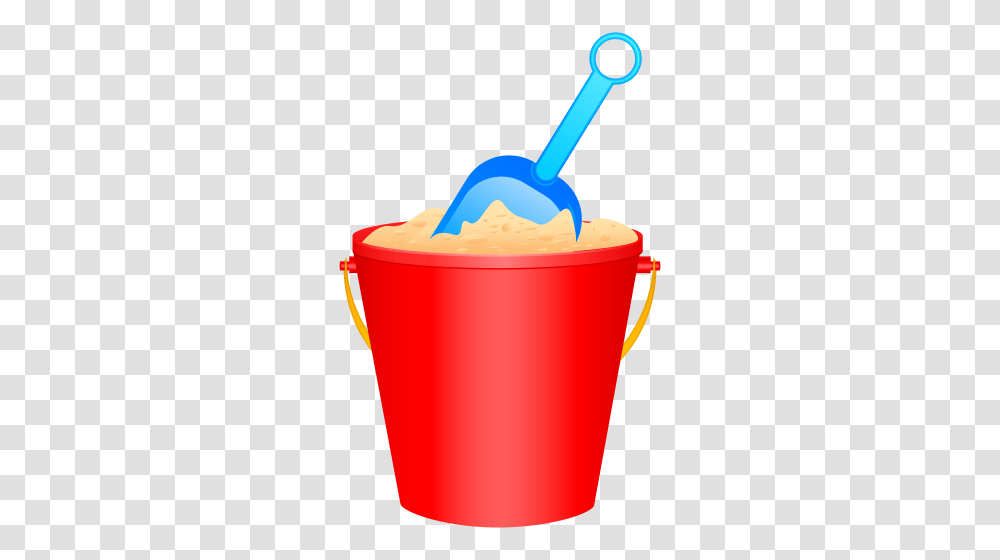 Pail And Shovel Clipart Images Free Download, Bucket, Food Transparent Png