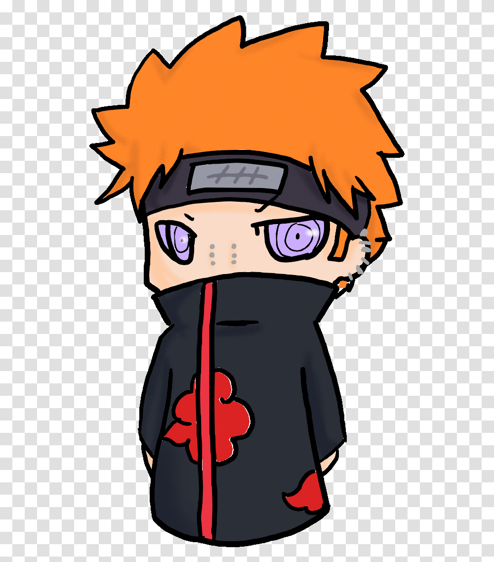 Pain Clipart Naruto Naruto Pain, Clothing, Apparel, Ninja, Graphics Transparent Png