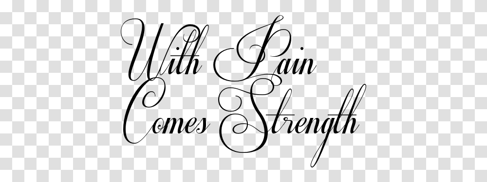 Pain Comes Strength Quotes, Gray, World Of Warcraft Transparent Png