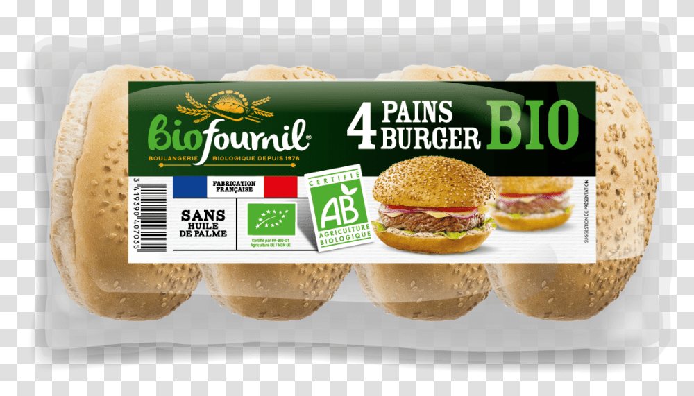 Pain Complet Burger Bio, Food, Advertisement, Poster, Flyer Transparent Png