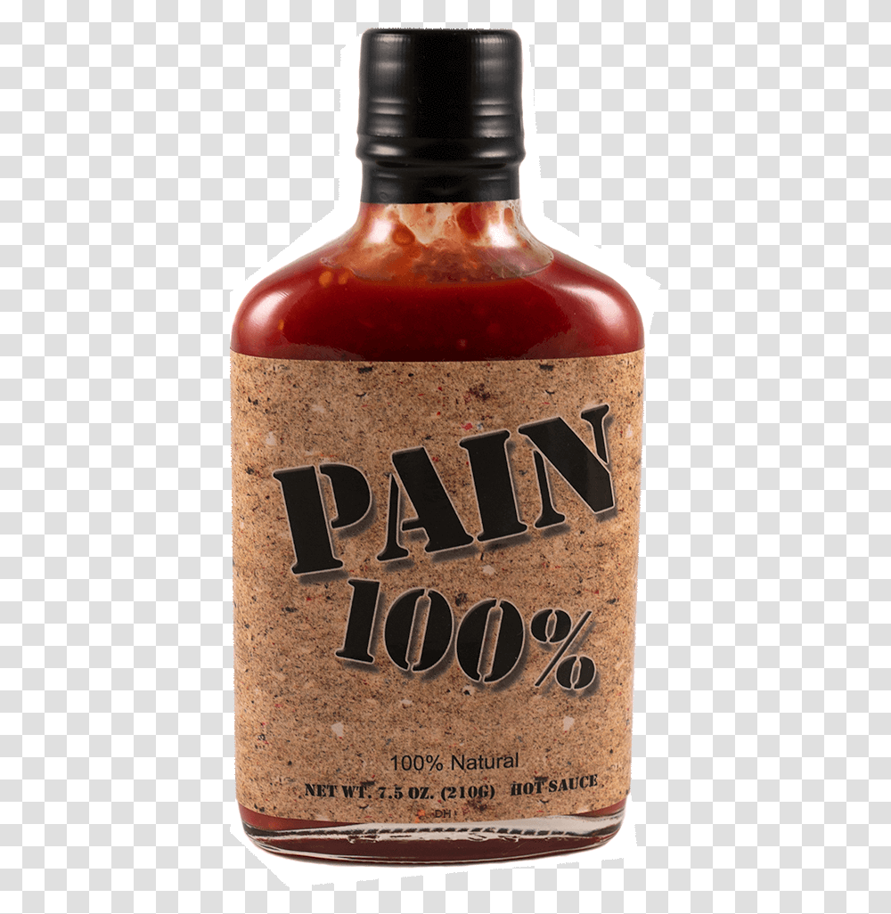Pain Is Good Pain 100 Hot Sauce Hot Sauce 100 Pain, Food, Ketchup Transparent Png