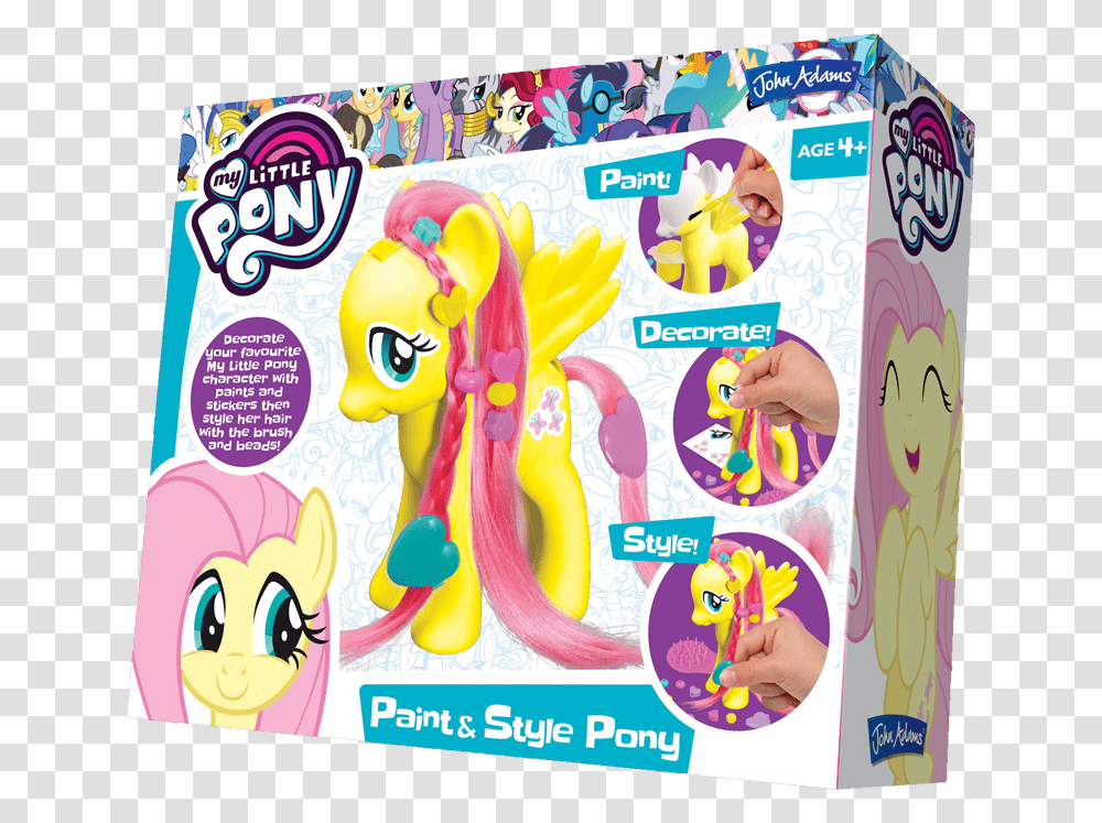 Paint And Style My Little Pony, Label, Advertisement, Poster Transparent Png