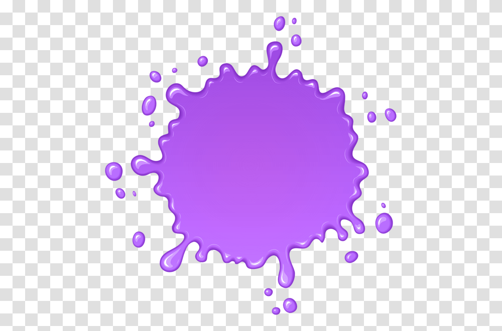 Paint Blob Purple Paint Splatter, Stain Transparent Png