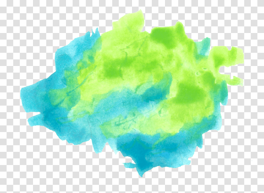 Paint Blue And Yellow Download Green Color Water Paint, Nature, Sea, Outdoors, Shoreline Transparent Png