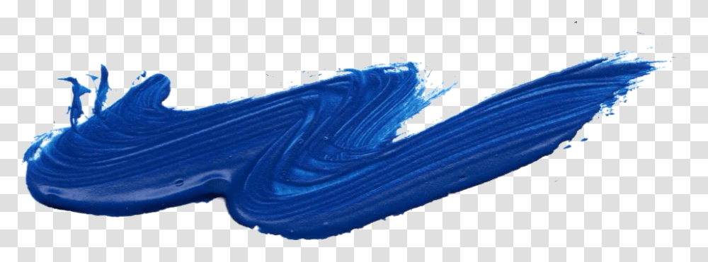 Paint Blue Brush Stroke, Outdoors, Water, Nature, Shoe Transparent Png