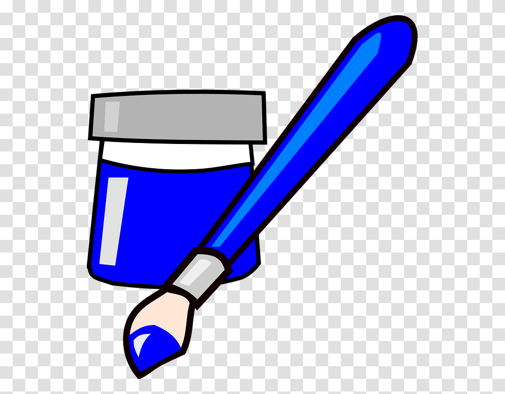 Paint Brush Clip Art For Download Free Paint Brush, Rubber Eraser, Tool, Paint Container Transparent Png