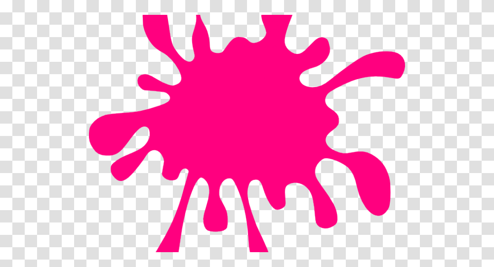Paint Brush Clipart Pink Pink Colour Clipart, Leaf, Plant, Flower Transparent Png