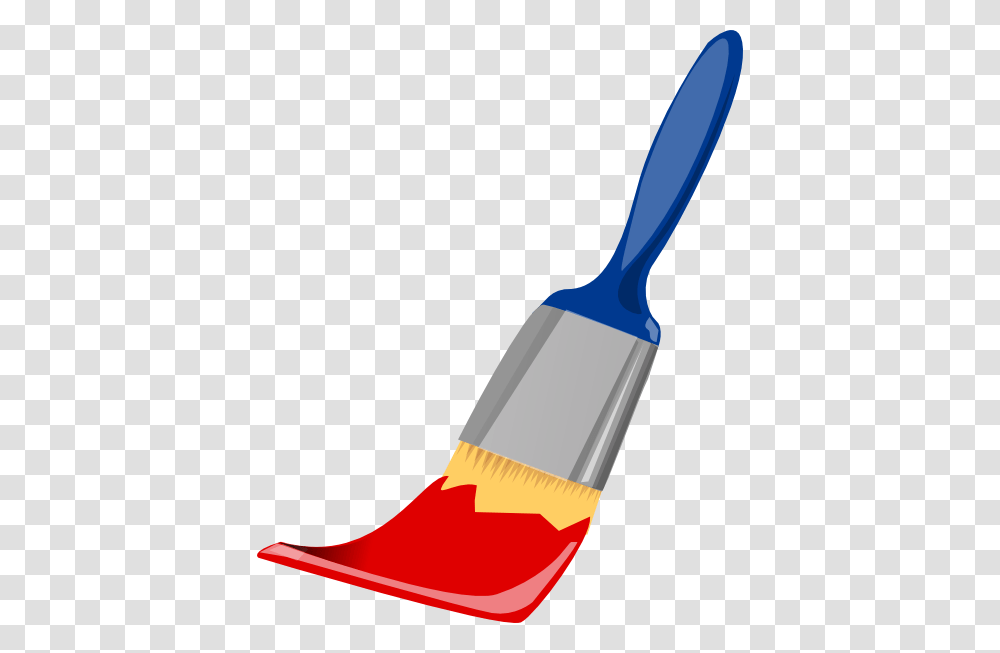 Paint Brush Clipart Red, Tool, Toothbrush, Spoon, Cutlery Transparent Png