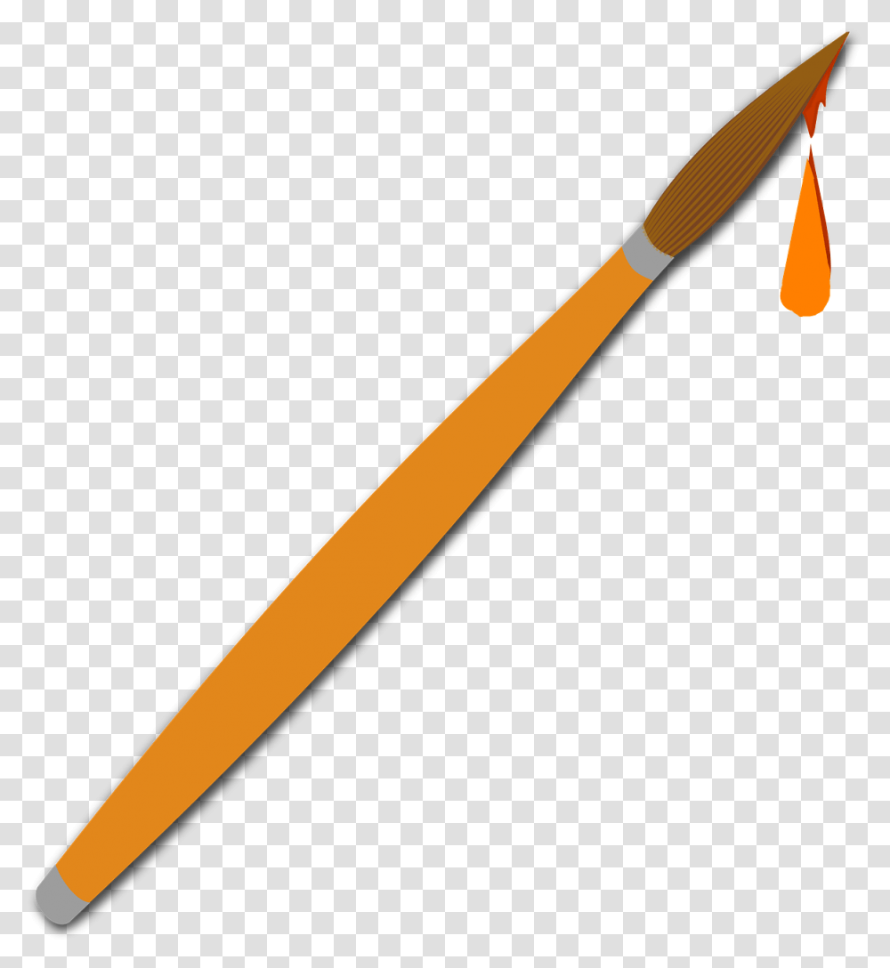 Paint Brush Color Artist Vector Graphic Dripping Paint Brush Clipart, Sport, Sports, Team Sport, Baseball Bat Transparent Png
