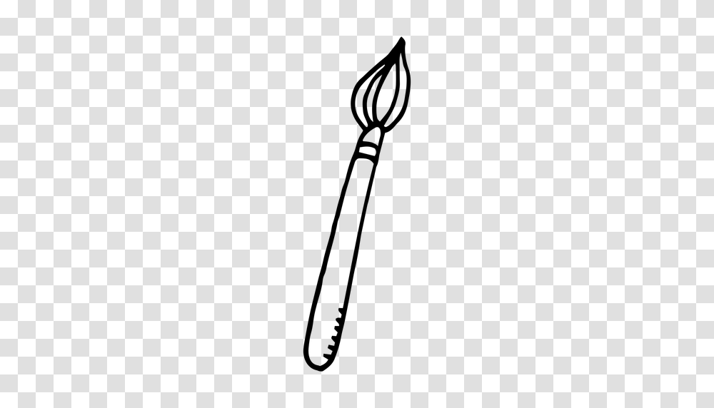 Paint Brush Doodle Icon, Gray, World Of Warcraft Transparent Png