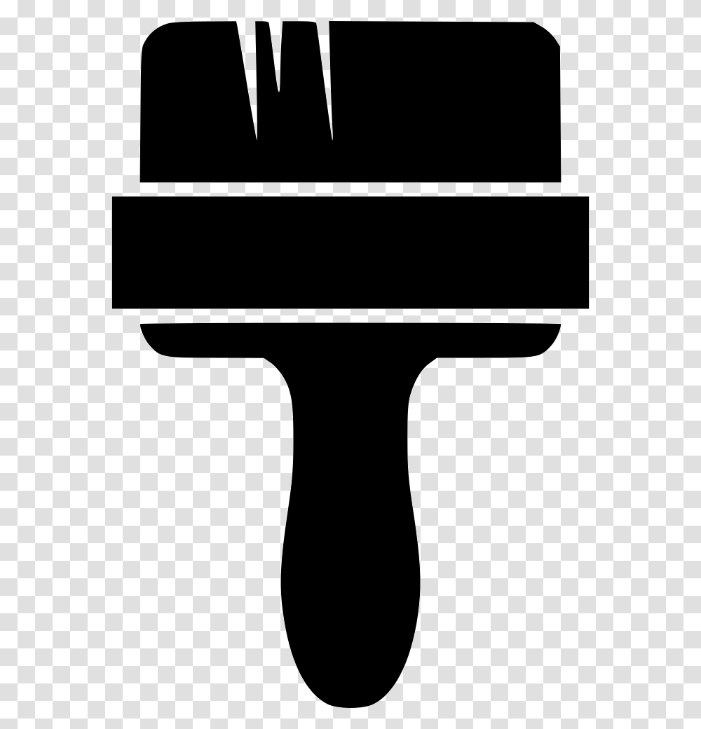 Paint Brush, Fork, Cutlery, Hammer, Tool Transparent Png